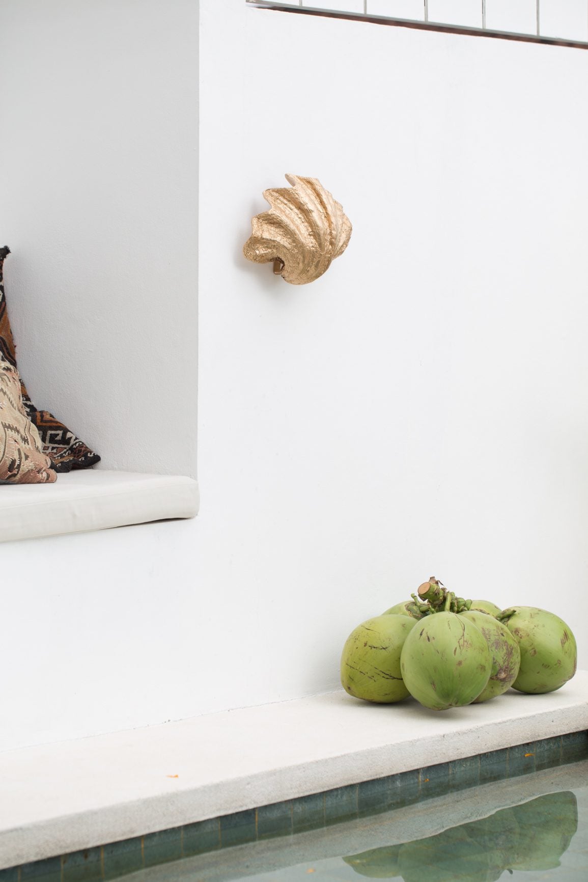 Fluted Shell Wall Sconce (palm beach design) image 4