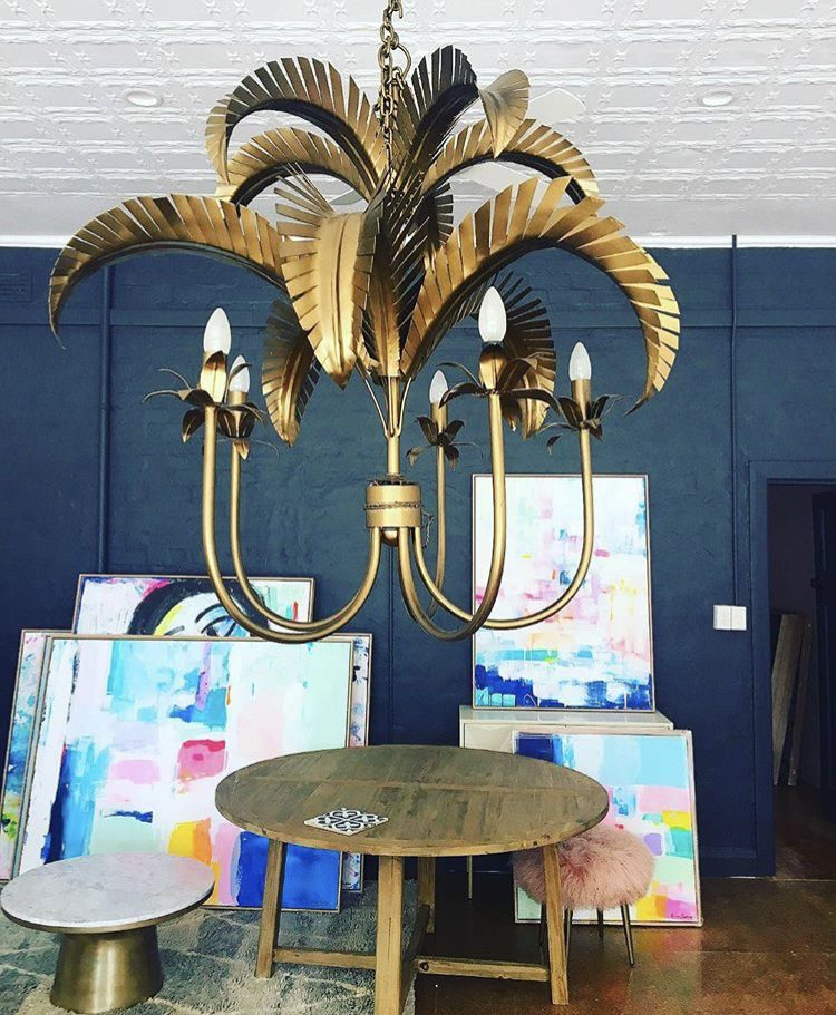 Palm Springs Chandelier LARGE image 0