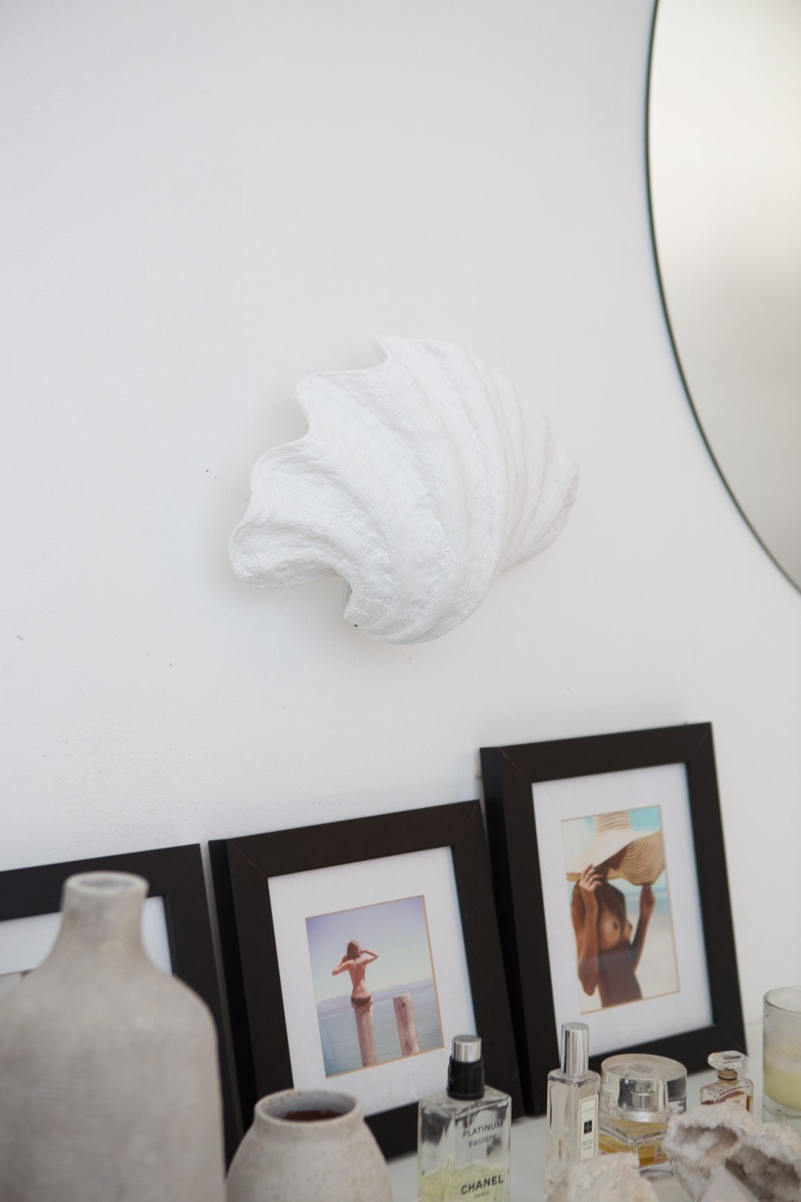 Fluted Shell Wall Sconce (palm beach design) image 3