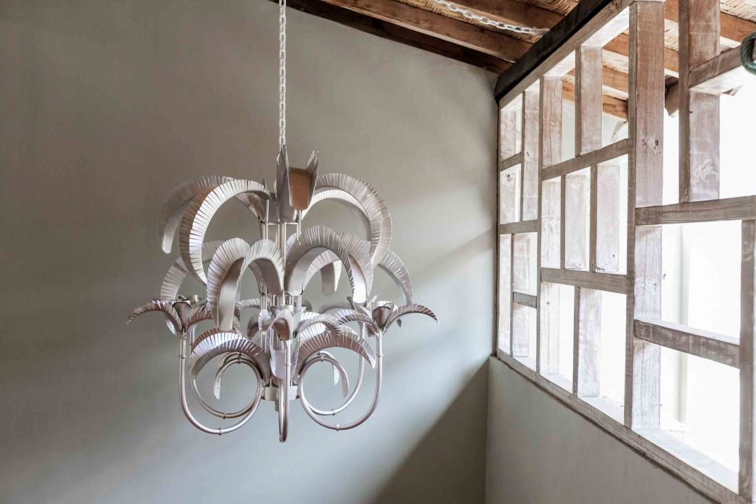 Cayman Island Palm Chandelier Standard Size image 3