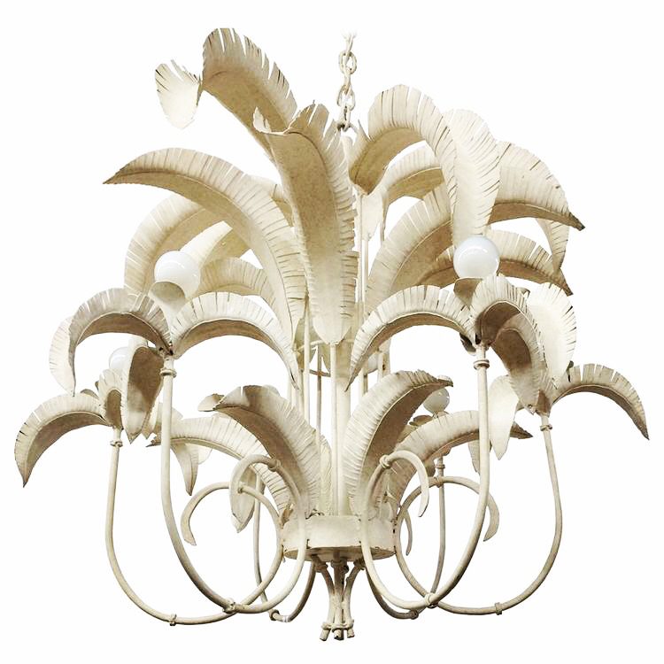 Cayman Island Palm Chandelier Standard Size image 1