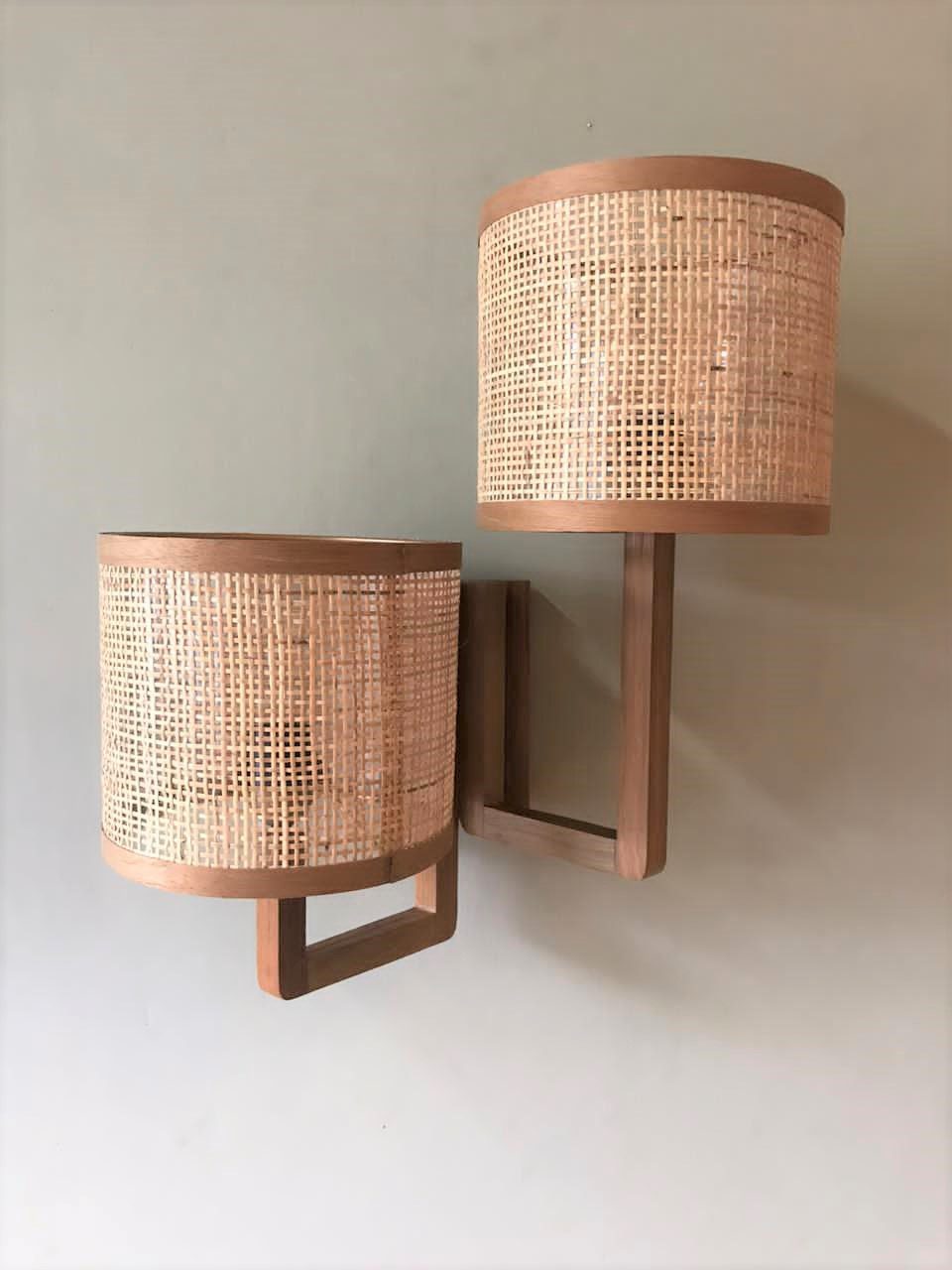 Copenhagen Double Wall Sconce - Natural image 0