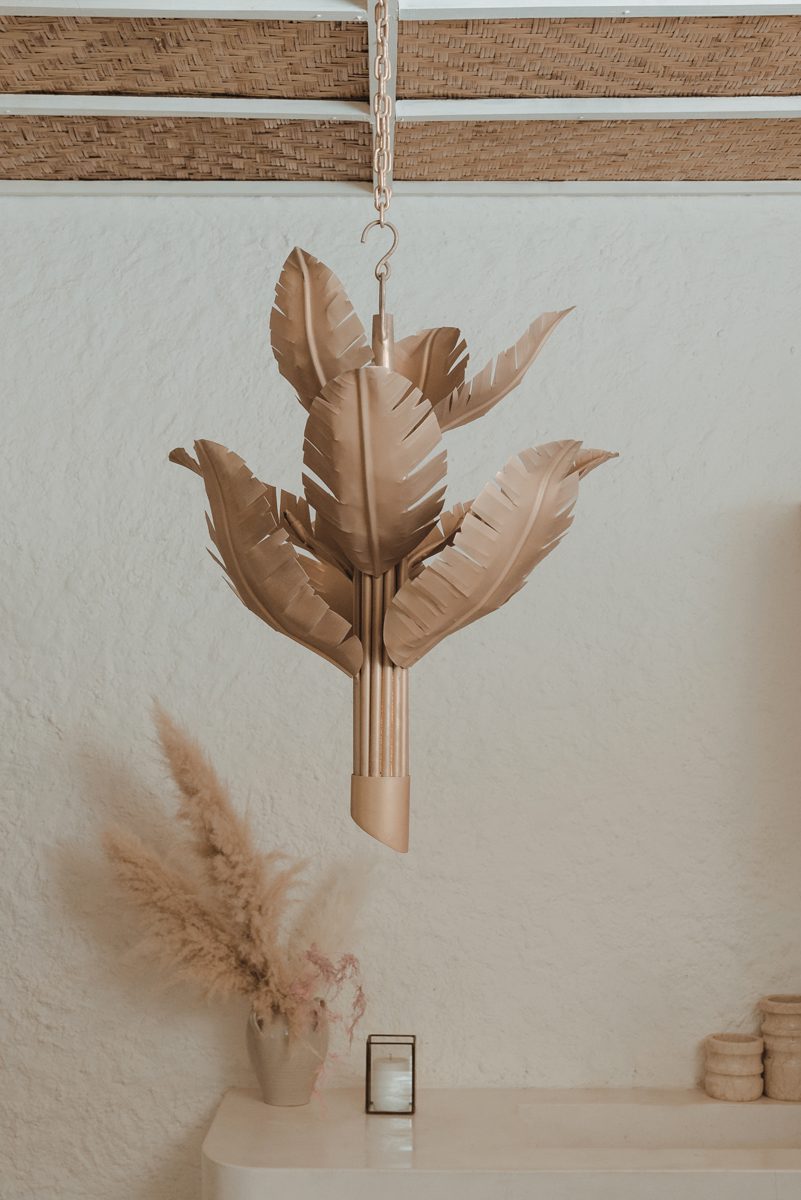 Banana Leaf Palm Chandelier (standard size): image 6
