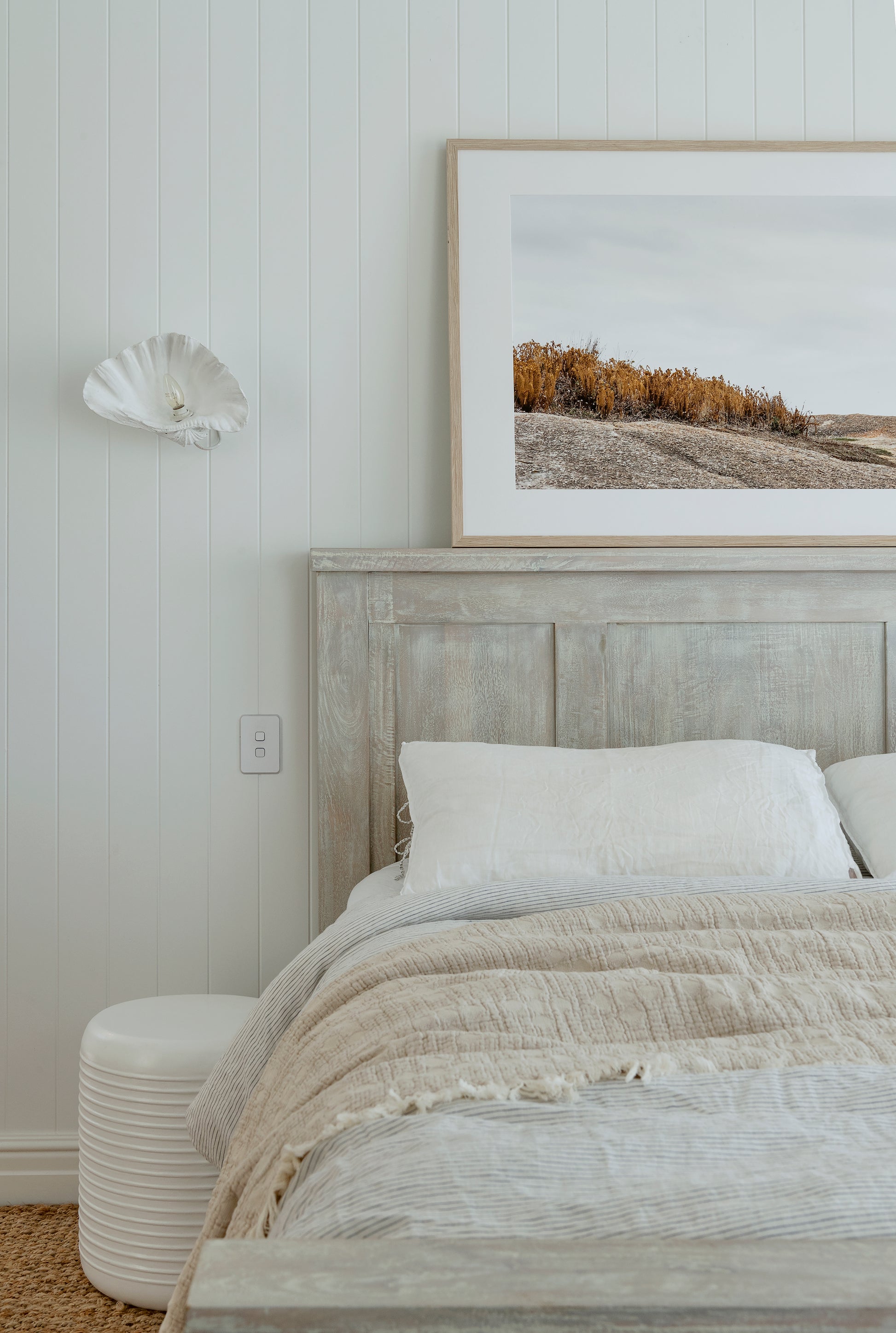 Fluted Shell (openface) Wall Sconce