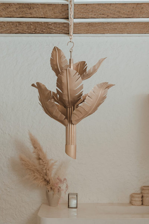 Banana Leaf Palm Chandelier (Large Size): image 1