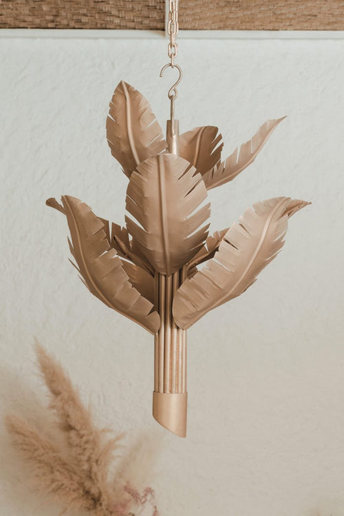 Banana Leaf Palm Chandelier (Large Size): image 0