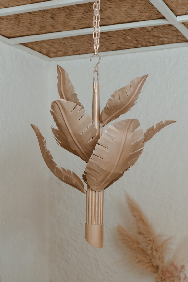 Banana Leaf Palm Chandelier (Large Size): image 2